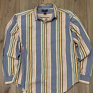 Ralph Lauren Vibrant Striped Men's Shirt